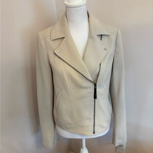 Ann Taylor Women's Blazer Suit Jacket, Beige Tan, Classic Business Casual